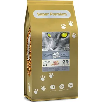 Krmivo pro kočku BEST BREEDER Senior Cat Light Rich in Chicken & Rice 300g