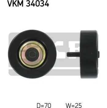 Rozvod motoru vodící kladka SKF VKM34034