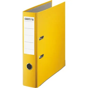 Pákový pořadač Centra A4 polypropylenový Economy 7,5 cm / žlutá
