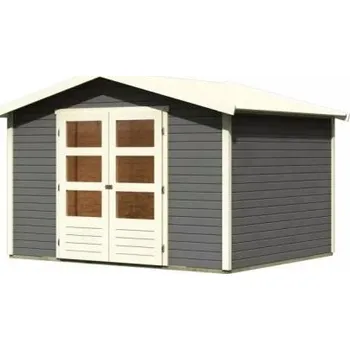 Zahrada dřevěný domek KARIBU AMBERG 5 (23601) terragrau