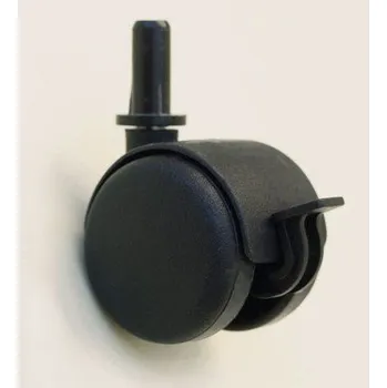 Příslušenství pro dětskou postel a kolébku Kolečka černá (sada 4 ks)