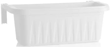 Truhlík Bama Rondine závěsný truhlík 50 cm 2 ks bílý