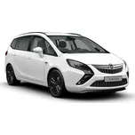 Příčníky Modula Smart Bar XL Aluminium Opel Zafira Tourer 2012- s integrovanými podélníky