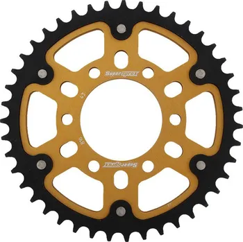 Řetězová sada pro motocykl Řetězová rozeta SUPERSPROX STEALTH RST-816:43-GLD zlatá 43 zubů, 530