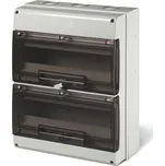 SCAME Skříň DOMINO 32TE průhledná dvířka IP66 672.4032