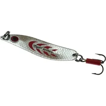 Umělá nástraha Třpytka MEPPS Syclops 2 stříbro/červená (Syclops 2 sříbro/červená)