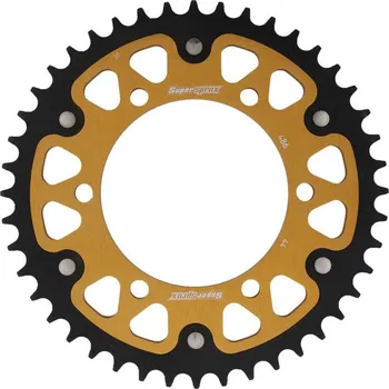 Řetězová sada pro motocykl Řetězová rozeta SUPERSPROX STEALTH RST-486:44-GLD zlatá 44 zubů, 520