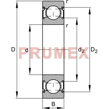 FAG 6310-C-2Z kuličkové ložisko