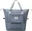 Cestovní skládací taška s velkým úložným prostorem 42 x 28 x 22 cm, modrá/šedá