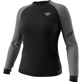 Skialpinistické vybavení Mikina Dynafit Speed PTC W quiet shade melange 23/24 Barva: černá / šedá, Velikost: S