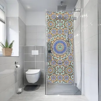 Obklad Samolepící PVC tapeta do koupelny mySPOTTI fresh Jill 90x210 cm