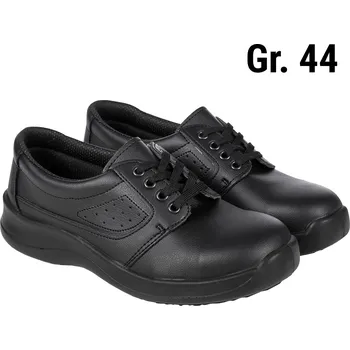 Pracovní obuv G.Gastro KARLOWSKY | Usedom Steel Toe Cap Safety Shoe S1 SRC Slip-Resistant – Black - EU 44
