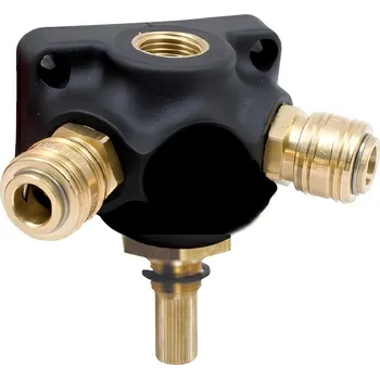 Vodovodní potrubí TECTITE Krabice pro odpouštění kondenzátu G1/2" - 2xrychlospojka