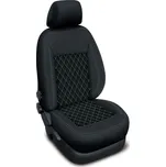 Automega Autopotahy KIA CEED III, se zadní loket. opěrk. od 2018, AUTHENTIC CARO bílé