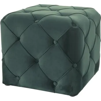 Taburet Nábytek PEGAS s.r.o. Taburet AVIVA K Velvet, zelený Bluvel 78/wenge