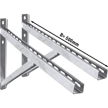 Příprava pizzy G.Gastro Stěnová podpěra - vč. příčníku - délka: 500 mm