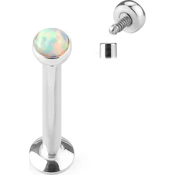 Piercing Šperky4U Piercing do brady - labreta 1,2 x 8 mm - LB1020-OP17