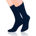 Steven 124 černé pánské ponožky Barva: černá, Velikost: 44-46