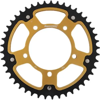Řetězová sada pro motocykl Řetězová rozeta SUPERSPROX STEALTH RST-702:45-GLD zlatá 45 zubů, 525