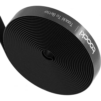 Stahovací páska OEM Organizér kabelů Toocki - 1m páska na suchý zip