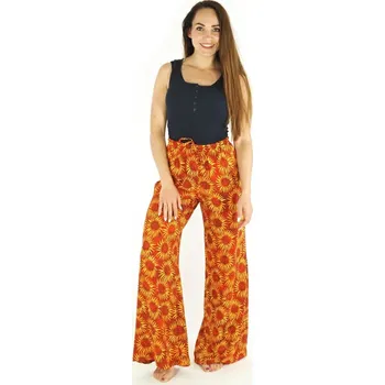 Dámské kalhoty Kalhoty dámské Bell Slunečnice červené L