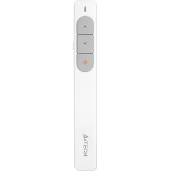Elektronika Prezentér A4tech 2.4G bezdrátový laserový prezentér & ukazovátko, bílý