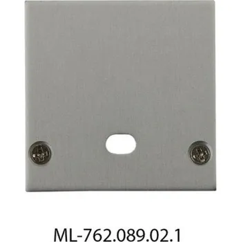 Stavební profil Koncovka LED profilu PN s otvorem kovová McLED ML-762.089.02.1