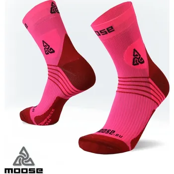 COMPRESS RUN běžecké kompresní ponožky Moose