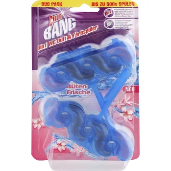 WC čistič Cillit Bang Blue Wave Svěžest květů WC blok 2x39g