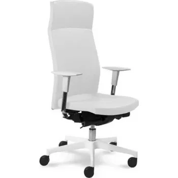 MAYER zdravotnická židle Prime Up 2304 W vysoký čalouněný opěrák bílý rám