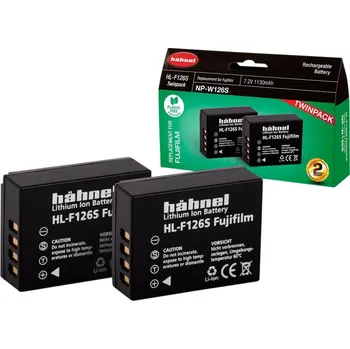 Hähnel baterie FUJI HL-F126S TWIN PACK (NP-W126S) 2ks
