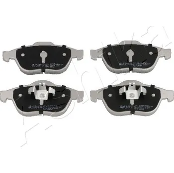 Brzdová destička Sada brzdových destiček, kotoučová brzda ASHIKA GROUP 50-00-0706