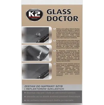 K2 B350 Glass Doctor sada na opravu skla 0,8 ml K2 B350