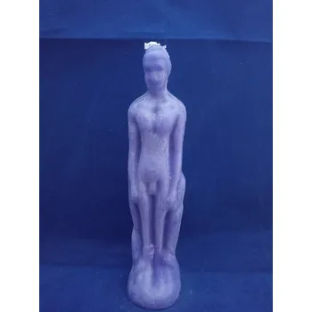 Svíčka Svíčka figurální Muž fialový