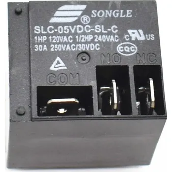 Relé Relé SLC-05VDC-SL-C, 5V DC/250V AC 30A, 5-pin