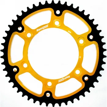 Řetězová sada pro motocykl Rozeta SUPERSPROX STEALTH RST-899:50-GLD zlatá 50 zubů, 525