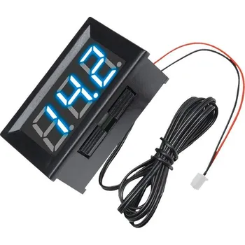 Kuchyňský teploměr Digitální teploměr -40 °C - 100 °C, 12V Modrá