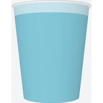 Jednorázové nádobí Pol-Mak Papírový kelímek 0,25l Light Blue 374566