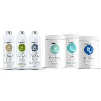 Bazénová chemie Relax na MAX NANOBAY Bezchlórový set KOMPLET