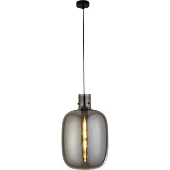 Searchlight 68361SM Závěsné svítidlo BARREL kouřové sklo