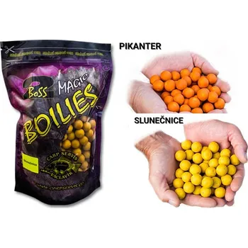 Boilies Václavík Boilies Boss2 MAGIC 200g Příchutě: 20mm Slunečnice Získejte slevu -5% za registraci v e-shopu