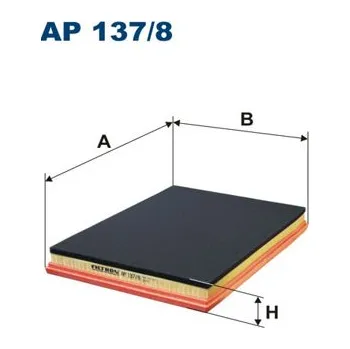 Auto-moto Vzduchový filtr FILTRON AP 137/8