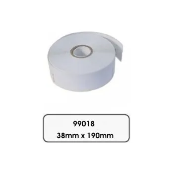 Pásek do tiskárny Kompatibilní papírové štítky pro Dymo 99018, 38mm x 190mm, 110ks, bulk