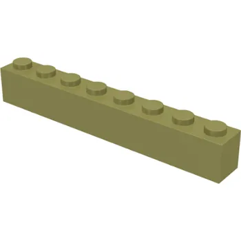 Stavebnice LEGO 3008 Olive Green Brick 1 x 8 (Olivově zelená cihla 1 x 8)