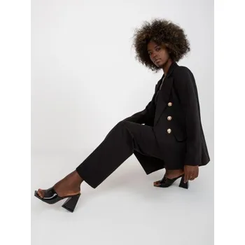 Dámské sako Dámské sako s ramenními vycpávkamielegantní PLANY černé