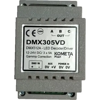 LED osvětlení LED ovladač RGB DMX | DMX305VD