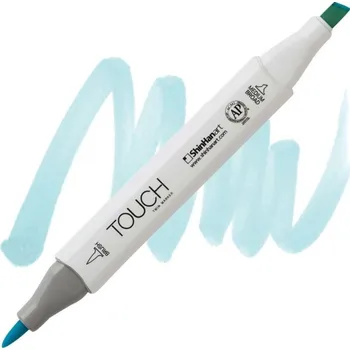 Lihová fixa TOUCH oboustranná Brush & Chisel, B143 Mint blue