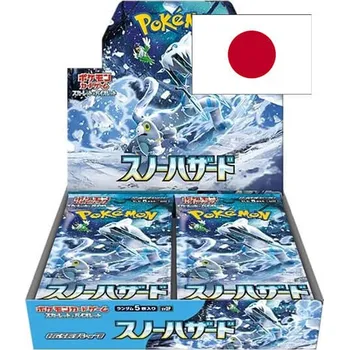 Sběratelská karetní hra Pokémon Snow Hazard Booster Box - japonsky