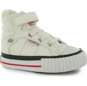Pánská obuv British knights - Atoll Mid PU Infants Skate Shoes – White/Red - C3