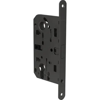 Dveřní kování AGB - Magnetický zámek POLARIS WAVE PZ 85 PZ otvor pro vložku, 85 mm BS - Černá matná